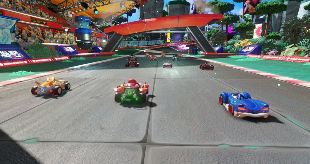 Скриншот игры Team Sonic Racing 30th Anniversary Edition для Switch
