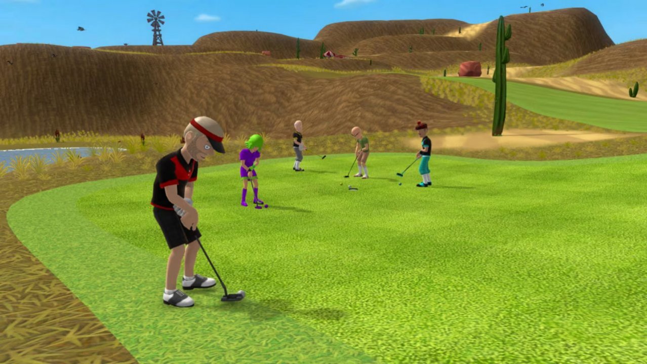 Скриншот игры Tee Time Golf (код загрузки) Bundle для Switch