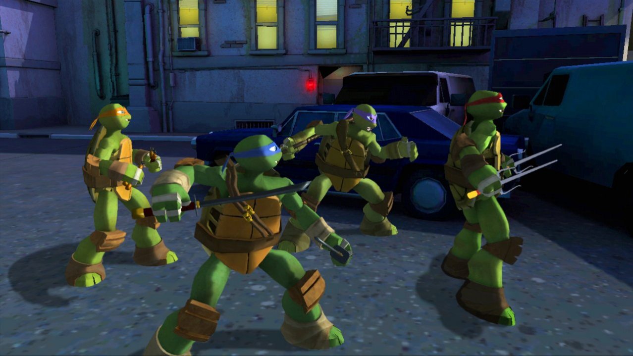 Скриншот игры Teenage Mutant Ninja Turtles для 3ds