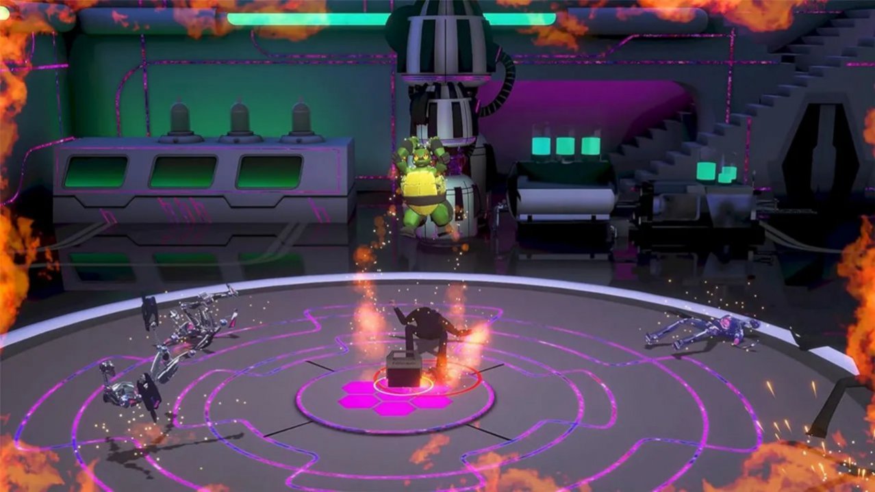 Скриншот игры Teenage Mutant Ninja Turtles: Wrath of the Mutants для Ps4