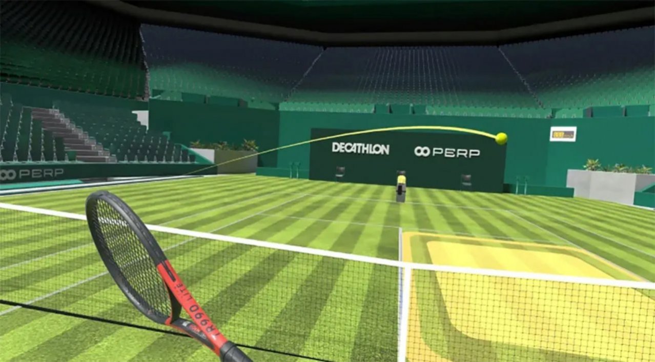 Скриншот игры Tennis On-Court для Ps5