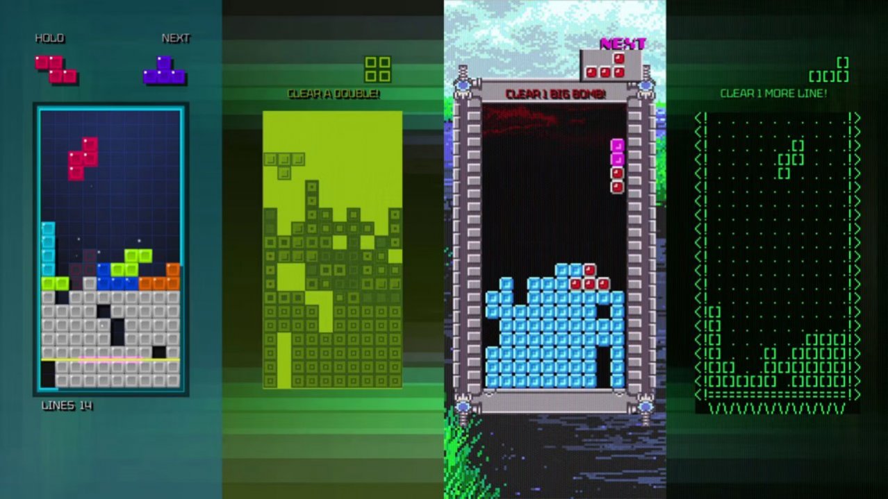 Скриншот игры Tetris Forever для Ps5