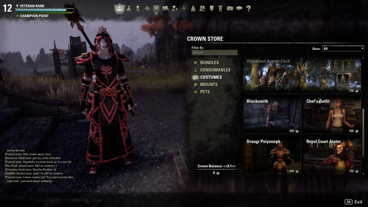Скриншот игры Elder Scrolls Online: Tamriel Unlimited - Crown Edition для PS4