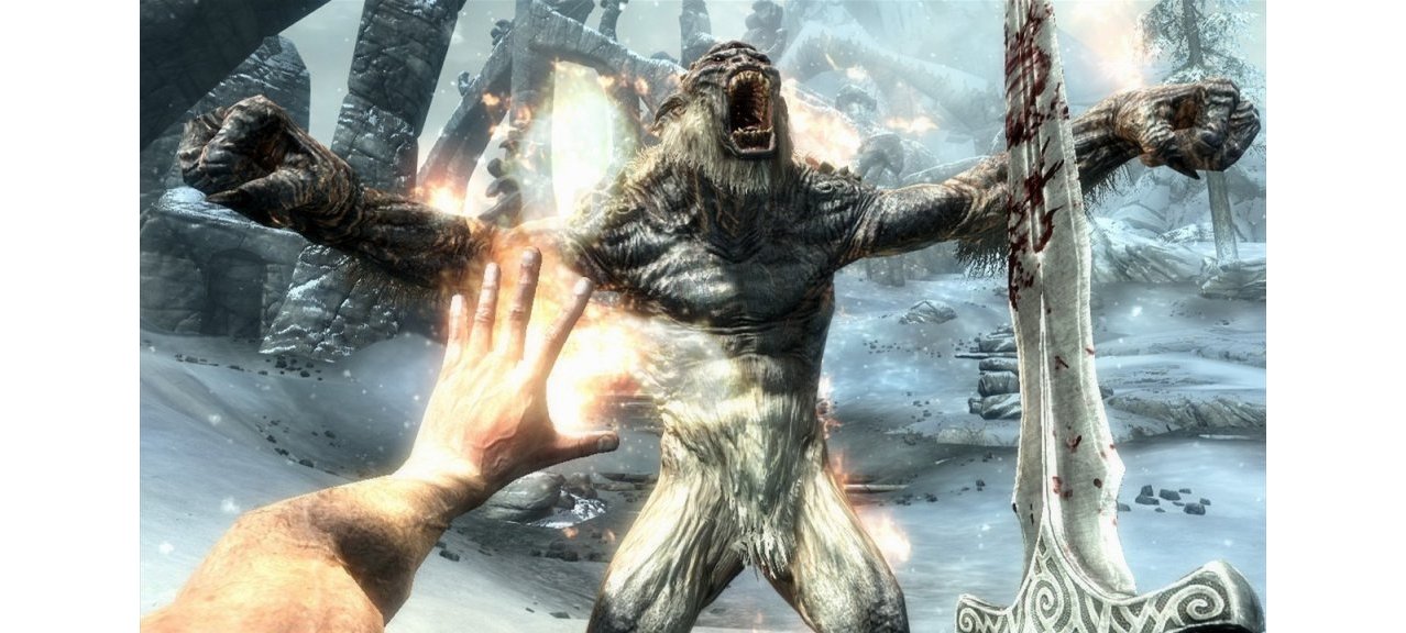 Скриншот игры Elder Scrolls V: Skyrim для Xbox360