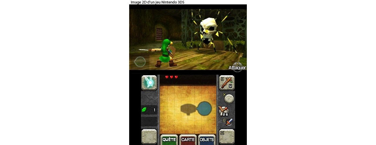 Скриншот игры Legend of Zelda: Ocarina of Time для 3DS