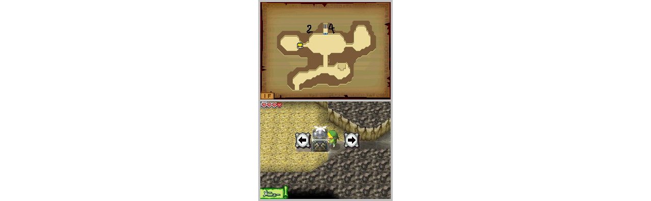 Скриншот игры Legend of Zelda: Phantom Hourglass (Б/У) для 3ds