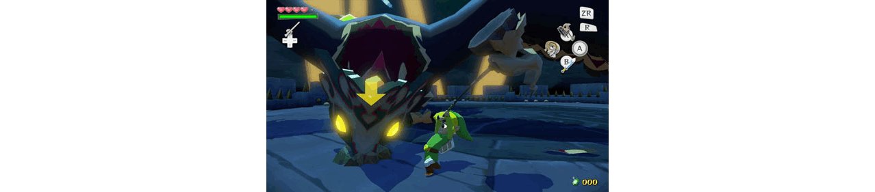 Скриншот игры Legend of Zelda: The Wind Waker HD для Wii