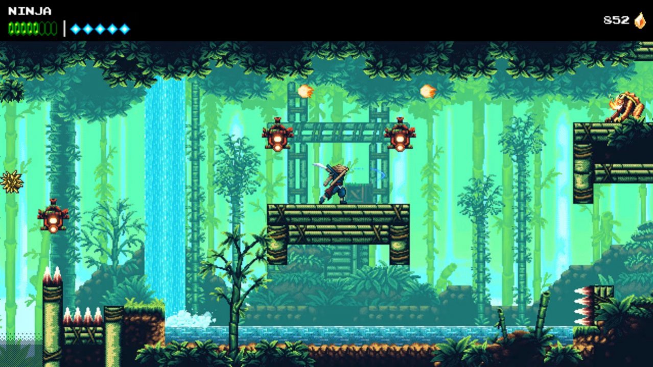 Скриншот игры The Messenger для Switch