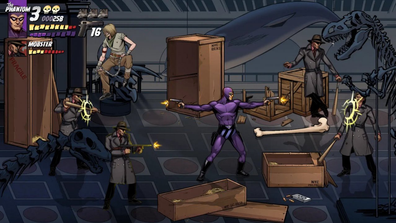 Скриншот игры The Phantom для Switch