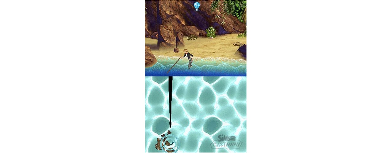 Скриншот игры The Sims 2: Castaway (Б/У) (без коробочки) для 3ds