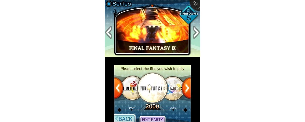 Скриншот игры Theatrhythm Final Fantasy (Б/У) для 3ds