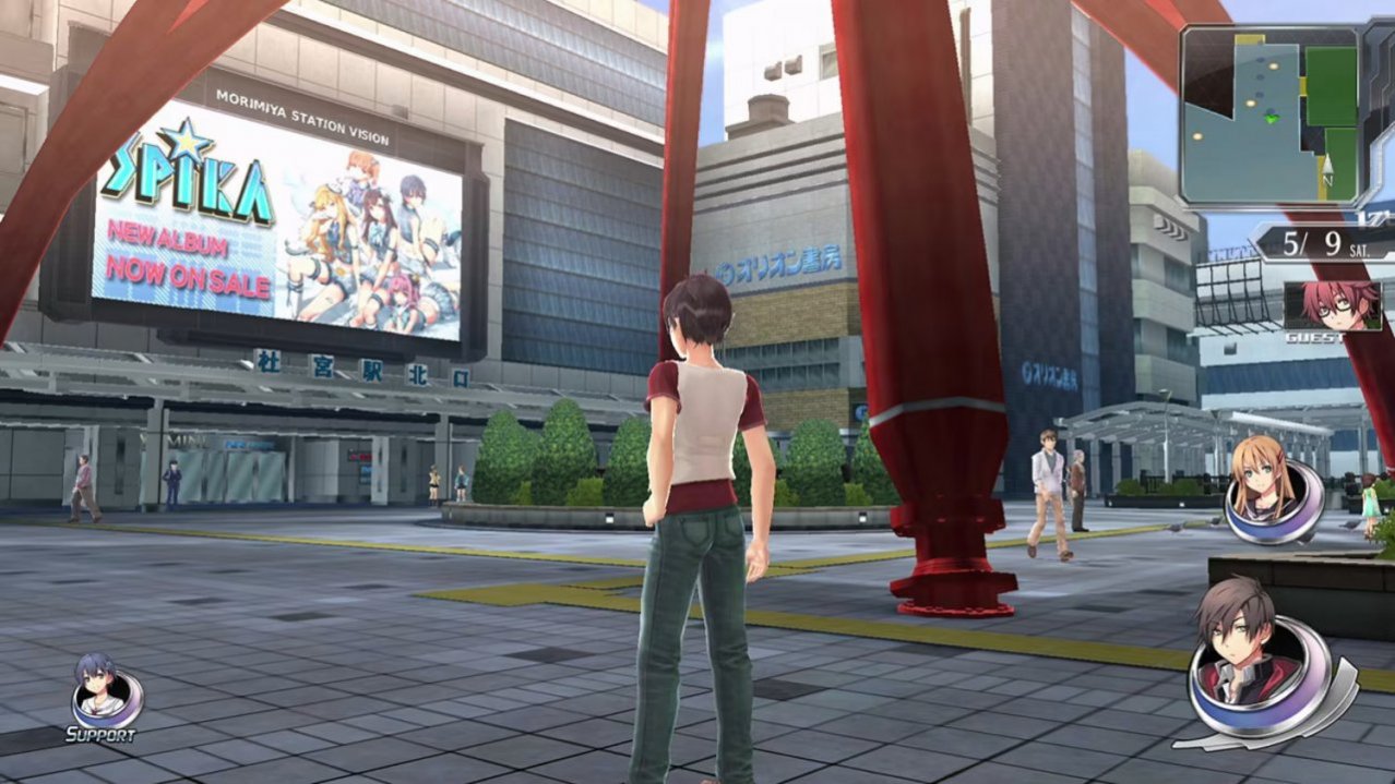 Скриншот игры Tokyo Xanadu для Psvita