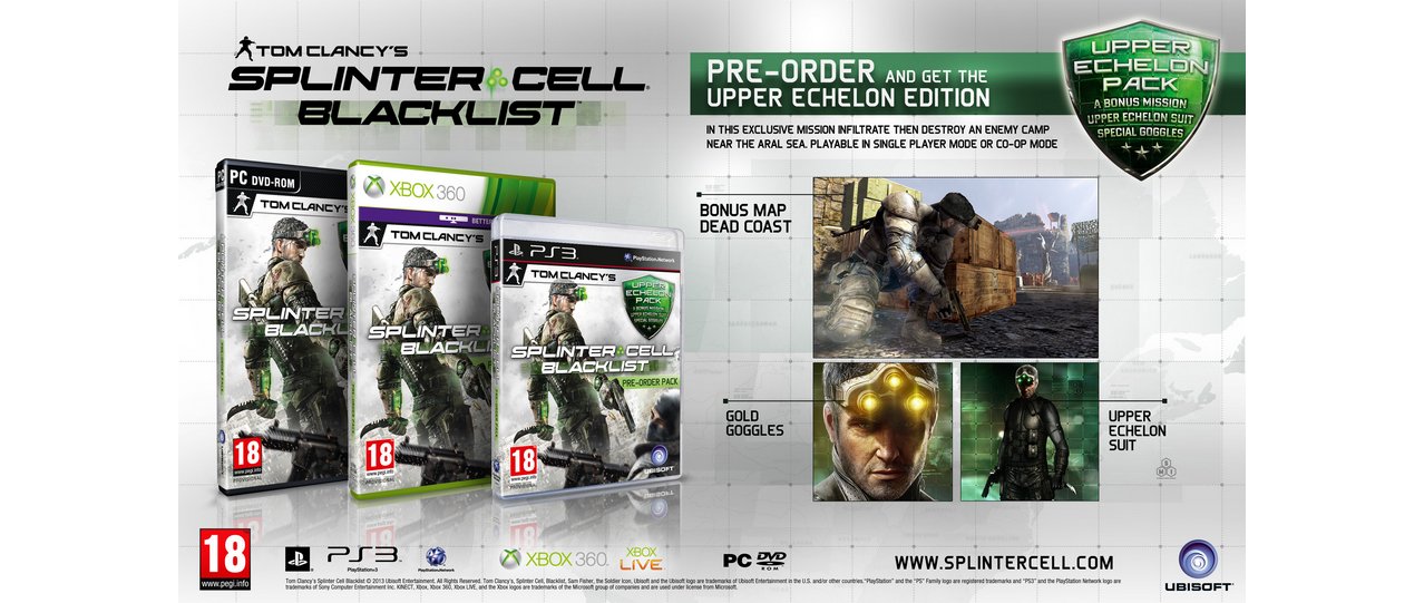 Скриншот игры Tom Clancys Splinter Cell Blacklist Upper Echelon Edition для Pc