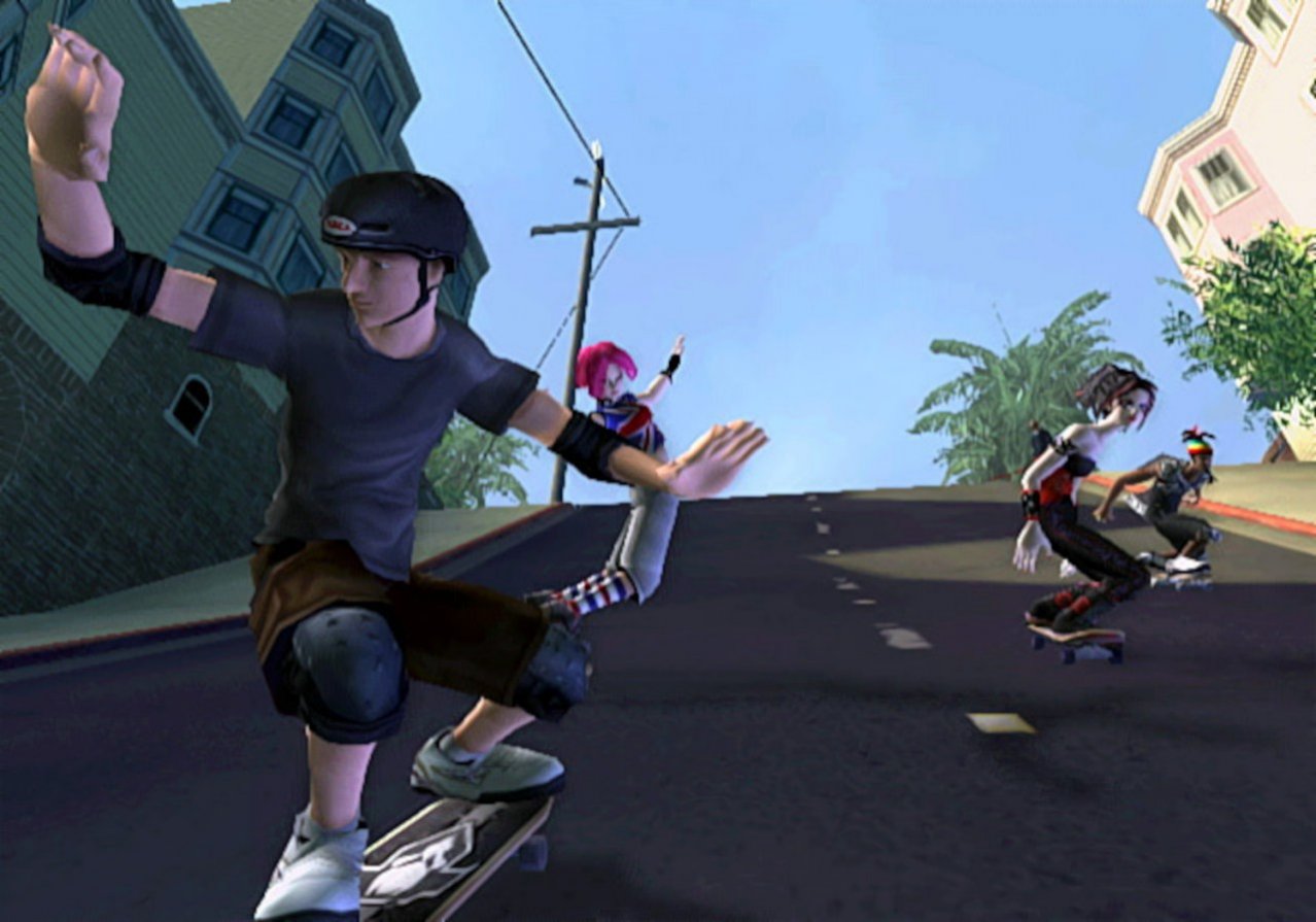 Скриншот игры Tony Hawks Downhill Jam (Б/У) для Wii