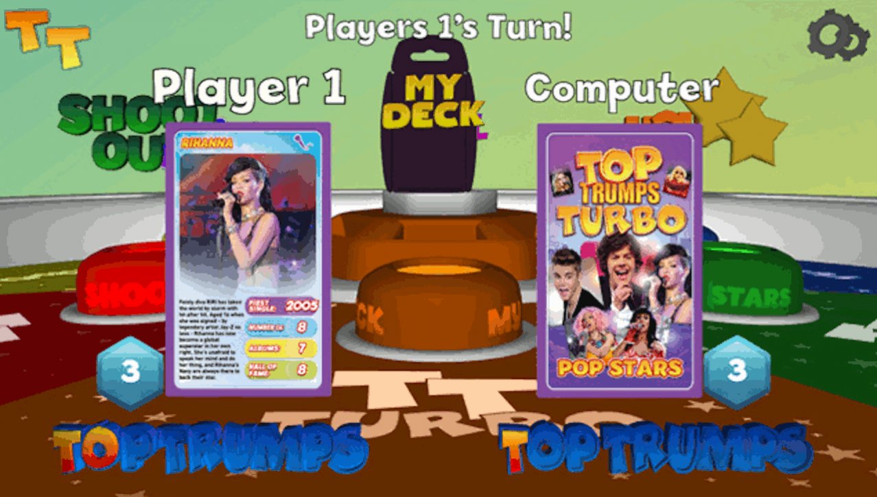 Скриншот игры Top Trumps Turbo (Б/У) для Psvita