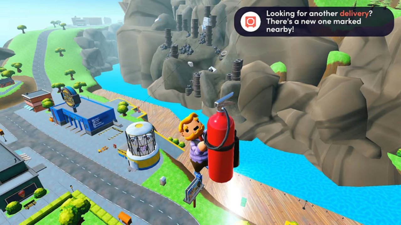 Скриншот игры Totally Reliable Delivery Service Definitive Edition для Switch