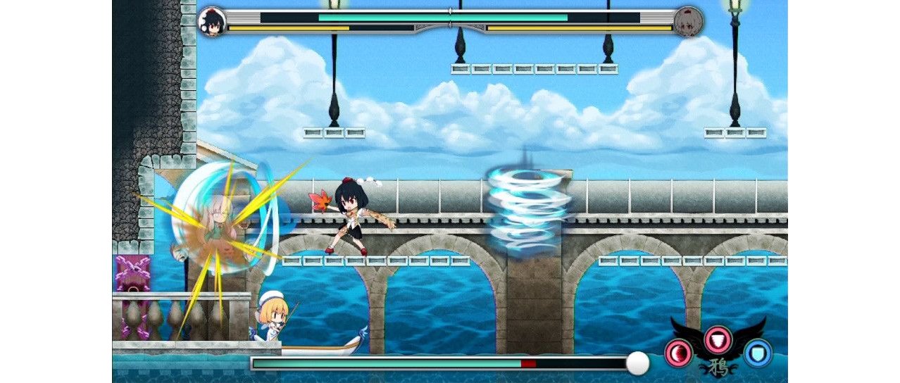 Скриншот игры Touhou Double Focus + Touhou Genso Wanderer (Б/У) для Ps4