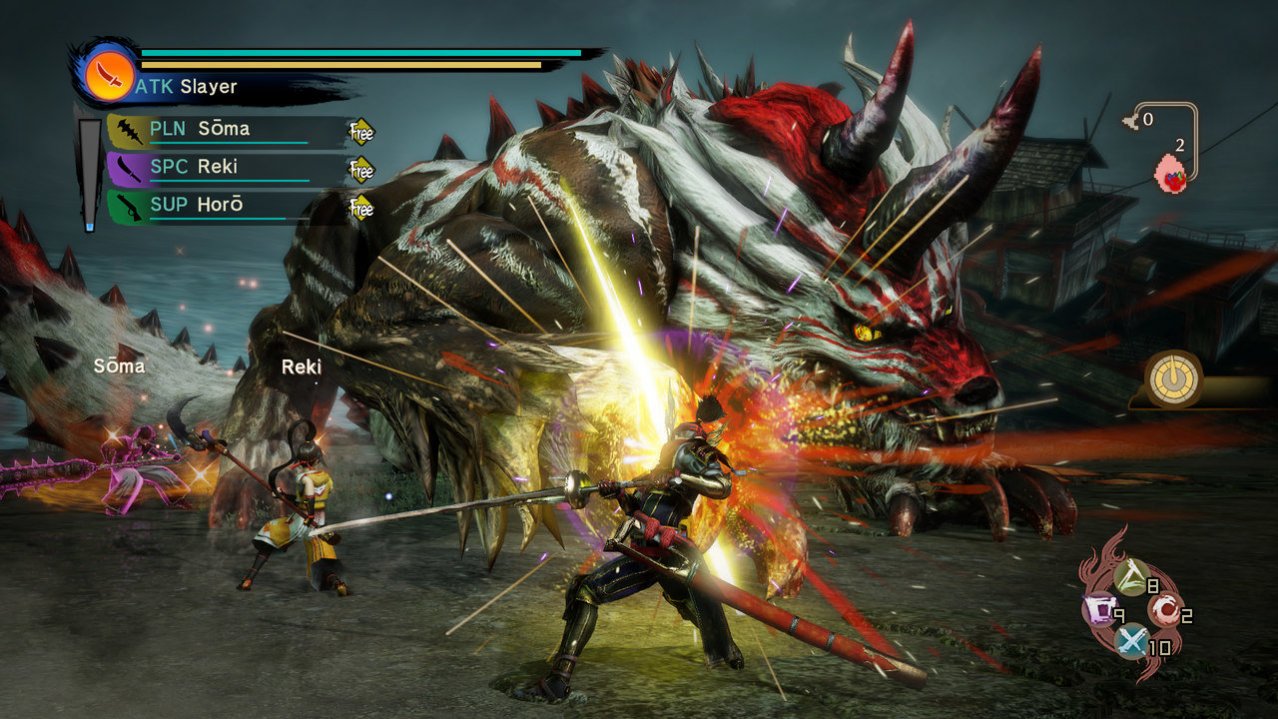 Скриншот игры Toukiden: Kiwami для Ps4