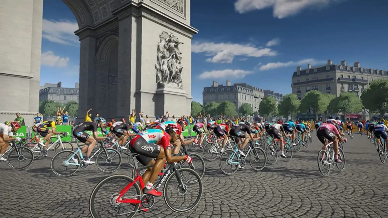 Скриншот игры Tour de France 2023 для Ps5