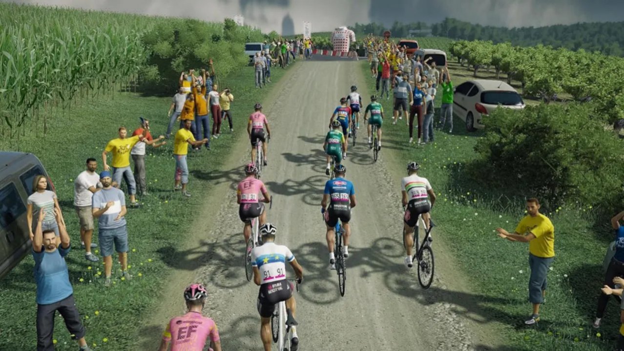Скриншот игры Tour de France 2024 для Ps5