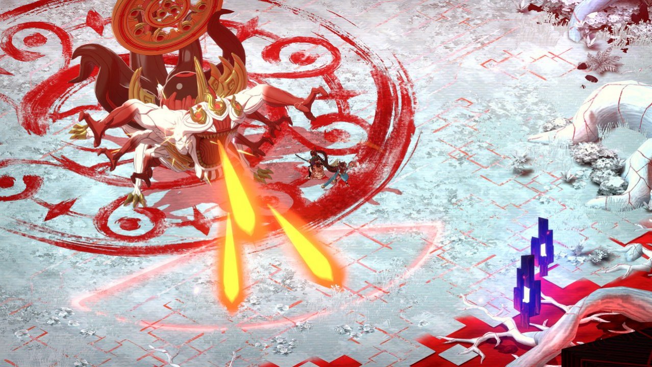Скриншот игры Towa and the Guardians of the Sacred Tree для Switch