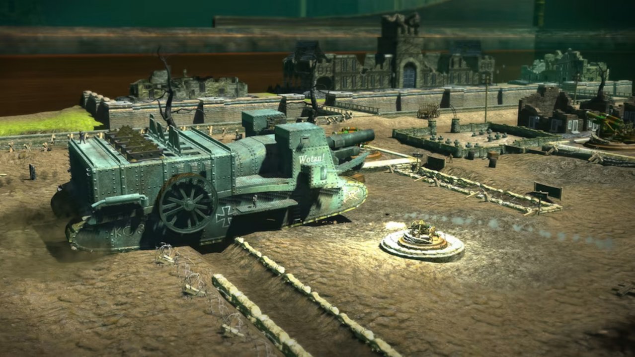 Скриншот игры Toy Soldiers HD для Switch