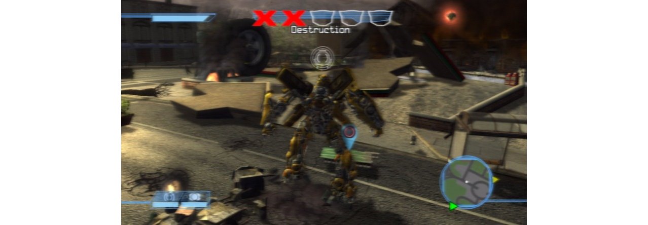 Скриншот игры Transformers: The Game (Б/У) (не оригинальная обложка) для Xbox360