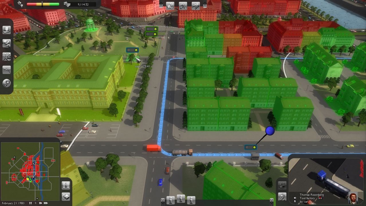 Скриншот игры Транспортная Империя для Pc