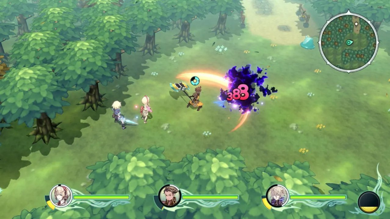 Скриншот игры Trinity Trigger для Switch