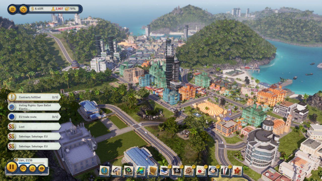 Скриншот игры Tropico 6 El Prez Edition для Xboxone