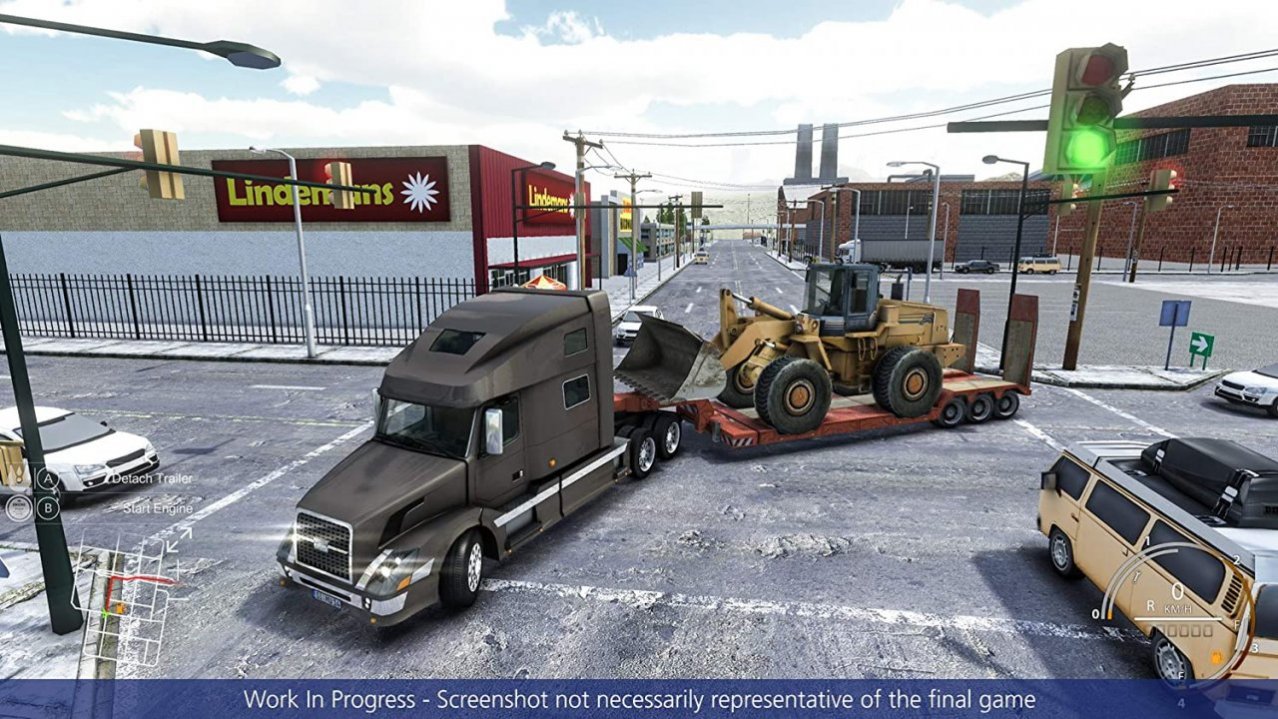 Скриншот игры Truck & Logistics Simulator для Switch