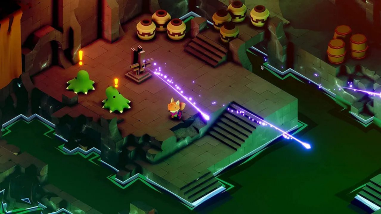 Скриншот игры Tunic Deluxe Edition для Switch