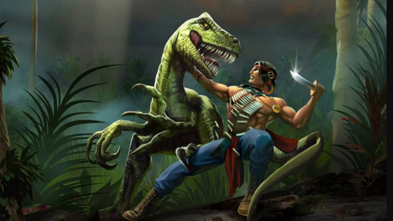 Скриншот игры Turok Trilogy Bundle для Switch