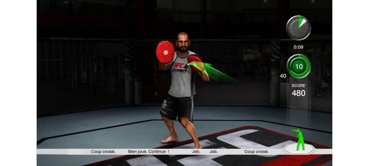 Скриншот игры UFC Personal Trainer (игра + спортивная повязка) для Ps3