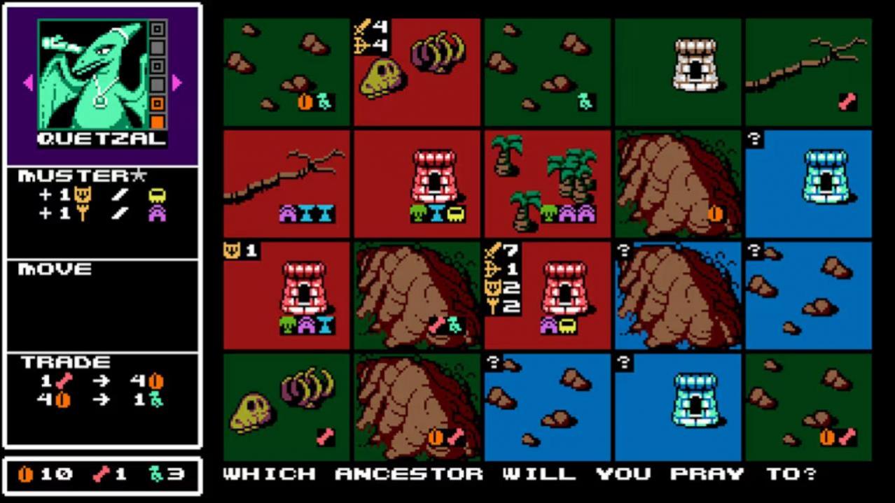 Скриншот игры UFO 50 для Switch