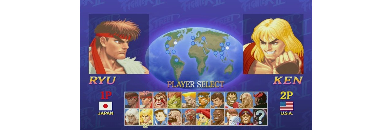 Скриншот игры Ultra Street Fighter II: The Final Challengers для Switch