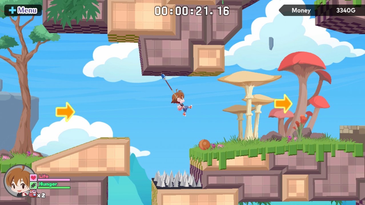 Скриншот игры Umihara Kawase Fresh! для Switch