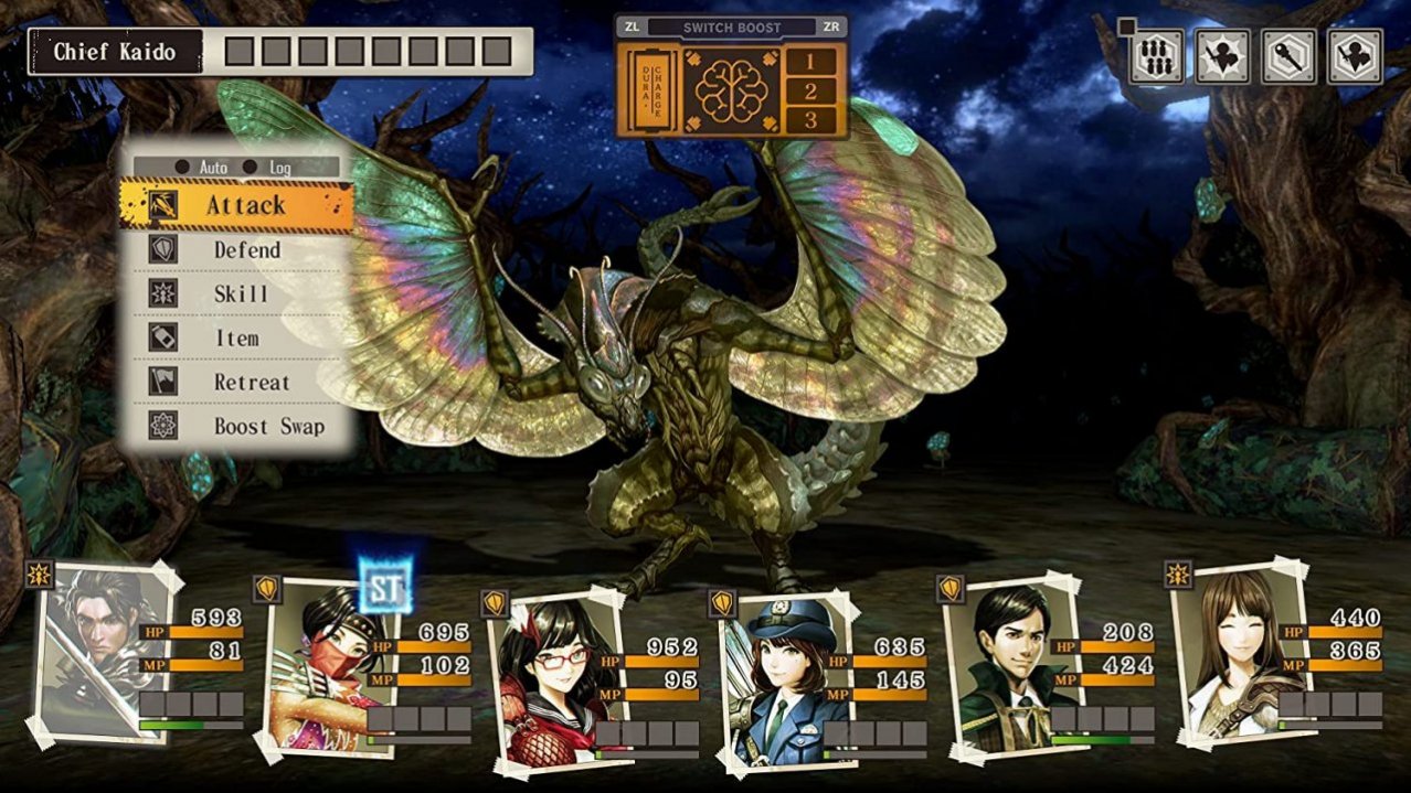 Скриншот игры Undernauts: Labyrinth of Yomi для PS5