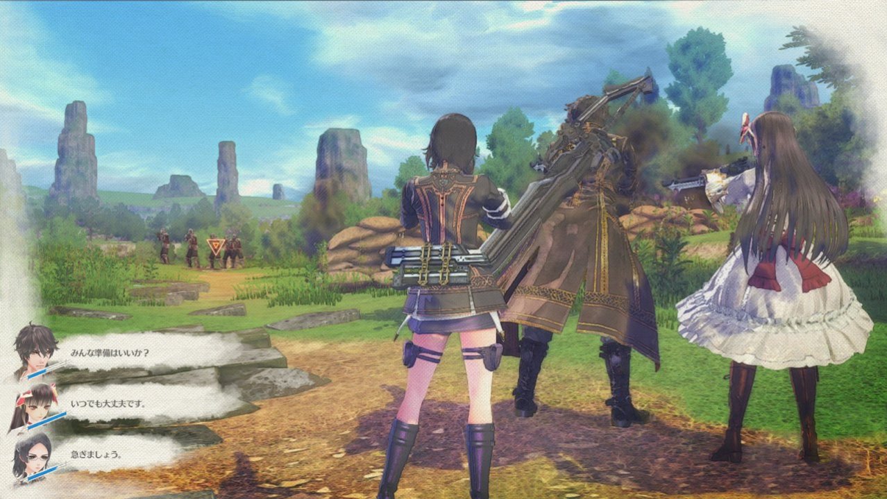 Скриншот игры Valkyria Revolution (Б/У) для Ps4