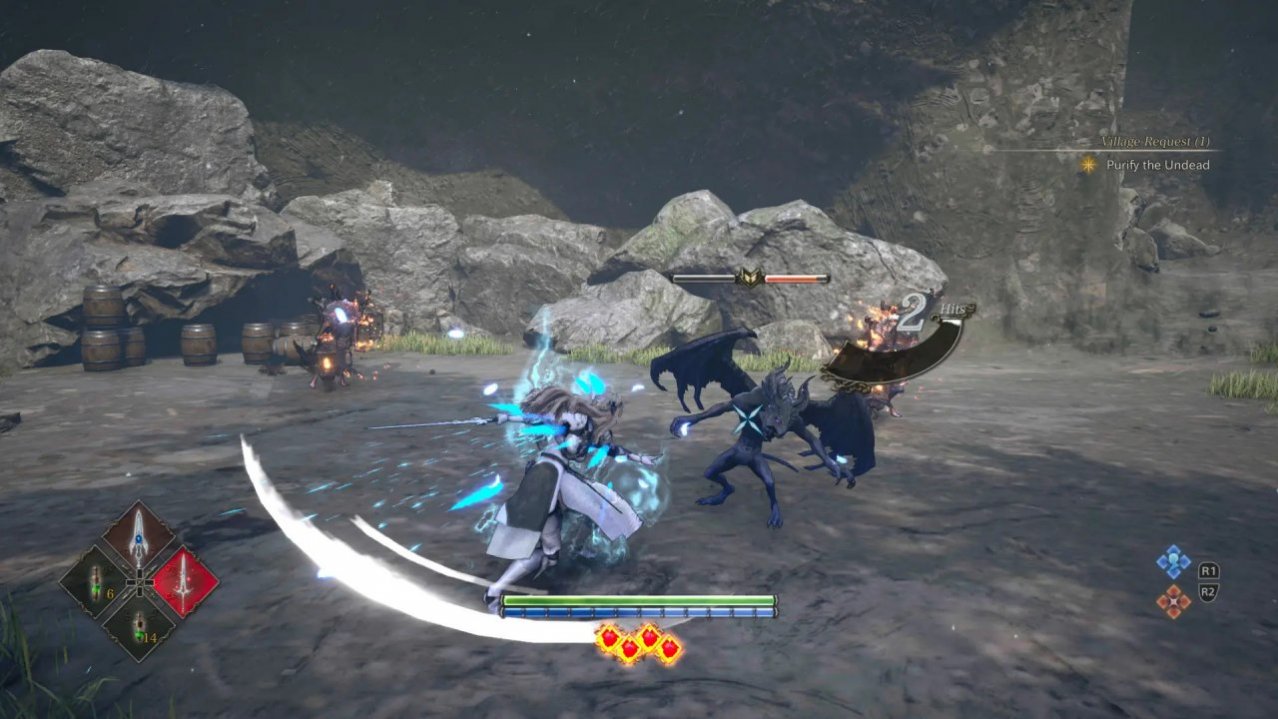 Скриншот игры Valkyrie Elysium для PS4