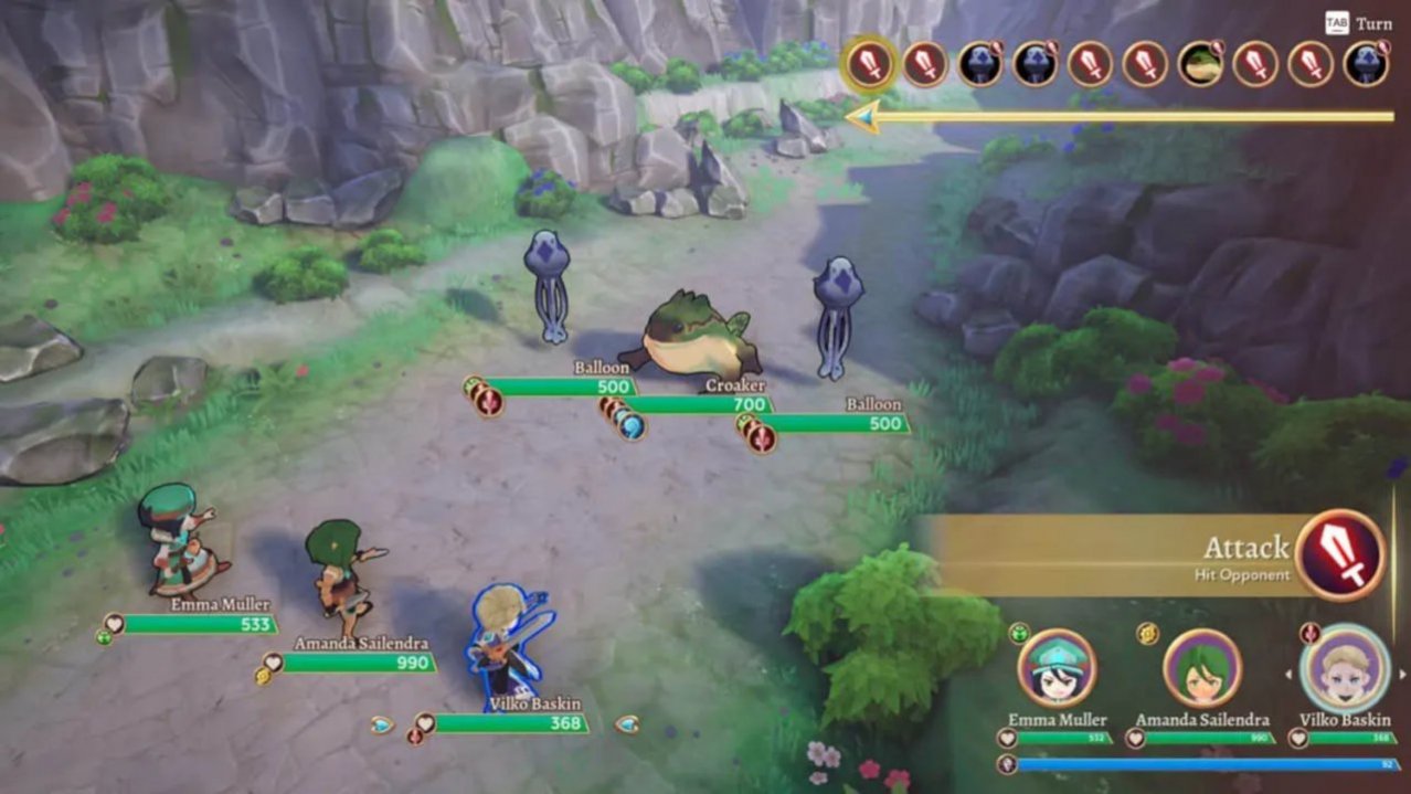 Скриншот игры Valthirian Arc: Hero School Story 2 для Switch