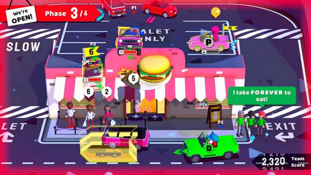 Скриншот игры Very Very Valet для Switch