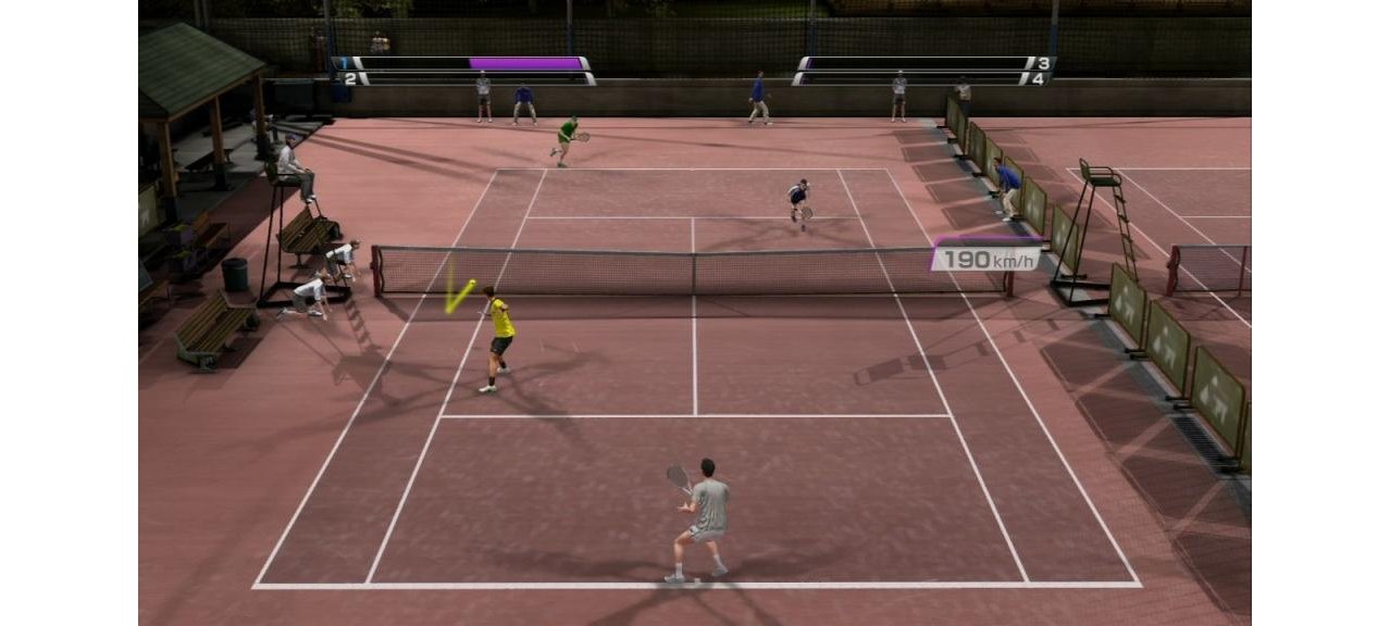 Скриншот игры Virtua Tennis 4 + Sony Move Motion Controller (Контроллер движений) для Ps3