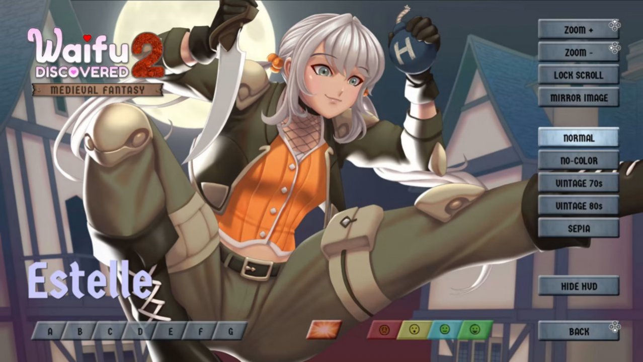 Скриншот игры Waifu Discovered 2: Medieval Fantasy для Switch