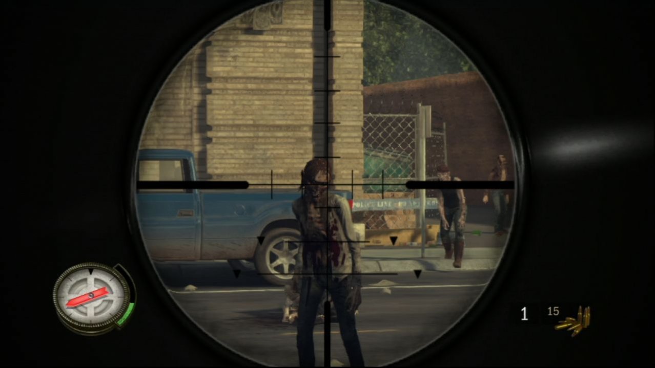 Скриншот игры The Walking Dead. Инстинкт выживания (Б/У) для Wii