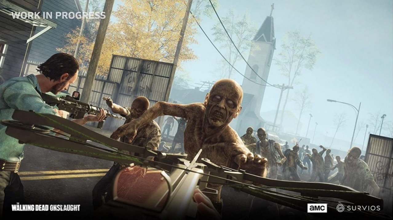 Скриншот игры Walking Dead: Onslaught для Ps4