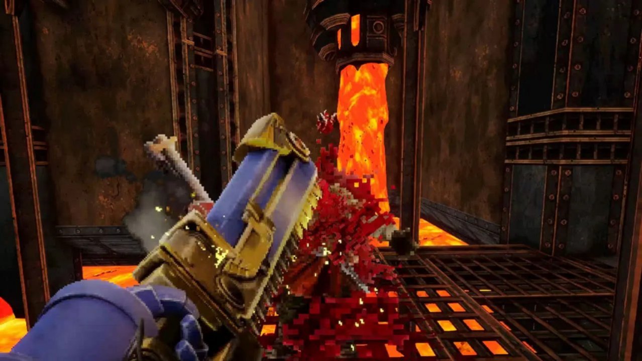 Скриншот игры Warhammer 40 000: Boltgun для Switch