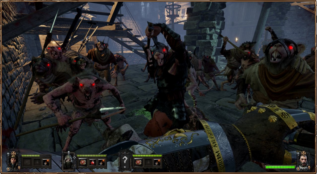 Скриншот игры Warhammer: End Times - Vermintide (Б/У) для PS4