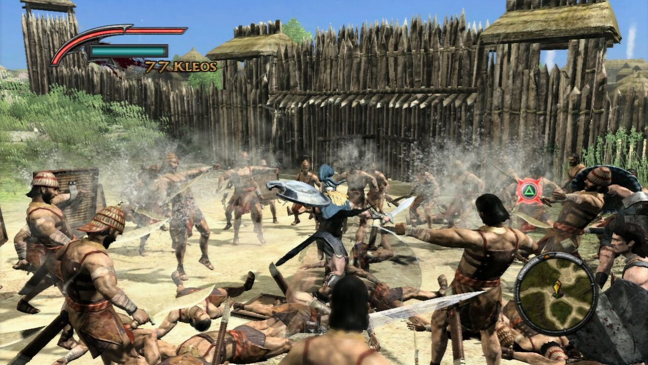 Скриншот игры Warriors: Legends of Troy для Ps3