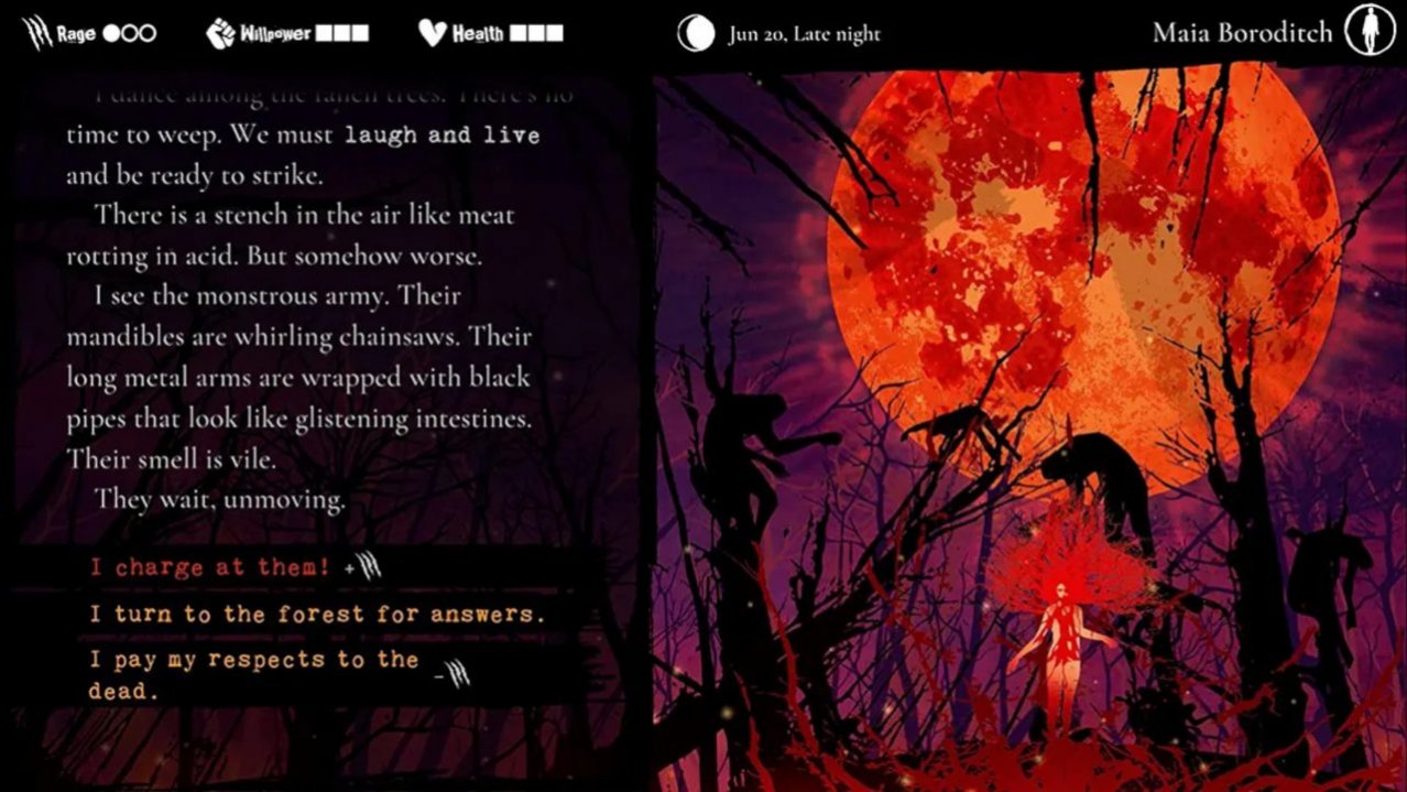 Скриншот игры Werewolf: The Apocalypse - Heart of the Forest для Ps4